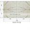 top quality price of italian statuario marble book match tile
