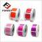 Cosmetics adhesive sticker, paper rolled label, peelable paper sticker