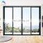 Heavy duty sliding door with shutter metal handle double glazed for bed room / Living room