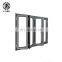 Aluminium tempered glass bifolding windows horizontal folding local window aluminium bifold window balcony window