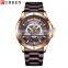 Men's Chronograph Waterproof Quartz Watch Steel Strap Calendar Men's Business Watch