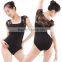 Sexy Ballet Leotard Girls Lace Short Sleeve Leotard