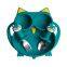 Silicone plate of owl shape three lattice for baby and kids anti-impact