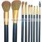 Best Professional 9pcs Makeup Brush Good Quality Makeup Brush Set Cosmetic Brushes
