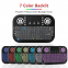 2.4G Dual Mode Handheld Finger Board Backlit Mouse Touchpad Mini BT Keyboard