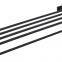 Black towel rack bathroom ware manufacturer towel shelf