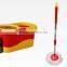 high quality hand press flat & round spin mop,,cleaning mop and bluckt