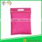 Garment/clothes packing Ziplock Red Clear Plastic Pearl Packaging Hanging Bag Accessories
