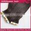 Qingdao good quality tape white hair extensions