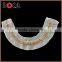 fashion silver plastic beaded necktrim/ neckline/ neck collar for decoration wholesale                        
                                                Quality Choice