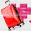 ABS PC fashion travel luggage with 360 degree wheels