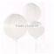 Pure White Chinese Hanging Craft Paper Lanterns Round Balls for Wedding Decorations