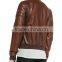 MENS SLIMFIT BIKER TUMBLES LIGHT WEIGHT LEATHER JACKET