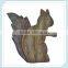 modern handicraft ceramic squirrel figurine