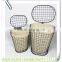 KZ8-06061Set of 4 Metal Wire Mesh Laundry Basket Storage Basket
