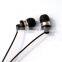 Free sample in-ear metal earphone wholesale, 2014 promotion earphone