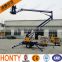Professional design 200kg Diesel Engine/Battery Type Folding Arm vehicle mounted boom lift