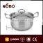 Induction Tri-Ply Bottom 8pcs Cookware Set Stainless Steel