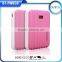 travel suitcase universal usb port portable power bank with display screen