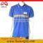 Made in china oem 100% Cotton plain Placket Solid Polo Shirts Wholesale