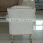 Modern style with variety of fabrics covered wooden armchair fabric rocking chair