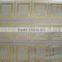 Elegant Design Golden Crochet PVC Tablecloth