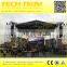 Aluminum exhibition spigot truss roof system,exhibition truss