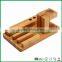 cell phone laptop tablet charging station lockers made of bamboo