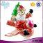 Personalized design christmas jewelry zinc alloy rhinestone Santa Claus brooch