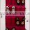 2014 Best selling YJ008 24 parts visible transparent revolving shoe storage for wholesale