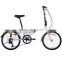 20 Inch Steel Folding Bicycle Black Color