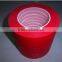high quality red tapes/ red adhesive tapes/ red tapes adhesive/ red pet tapes