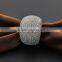 Pave Setting Ring All Size Available Ring Gemstone Titanium