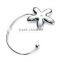 2016 christmas gift fashion metal round foldable bag hanger with diamond