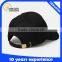 Custom 6 Panel Black Baseball Cap Without Logo High Quality Hats And Caps Men