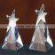 top quality sliver star crystal trophy