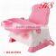 Multi-function hot selling plastic baby dining high chair baby sitting chair baby feeding chair