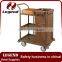 Multi-purpose cleaning trolley for hotel