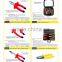 Combination Pliers With Red Insulated Handle