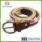 Custom Colors Stripe Unsex Woven Canvas Belt