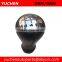 YUCHEN Car Shift Gear Knob Chrome Caps Gear Knob For Peugeot 207 307 407 106 205 206 306 406