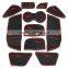 Car accessories red car mat for Ford new focus(low configuration) 11pcs/set