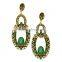 yiwu latest design diamond jewelry dangler earrings fashion diamond earring and dubai gold jewelry earring