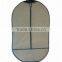 garment bag with plastic widow