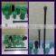 Chisel bit integral rod