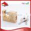 Industrial mechinery fancy rectangular brass padlock