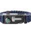 Free samples 550 paracord survival bracelet for outdoor hiking and camping self rescue