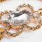 Fashion glod plated chain making of decorative Brightness F1-80121