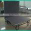 Aluminum stage with light truss roof for event performance