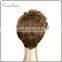 short cut style wigs top quality 100% human hair wigs easily handled